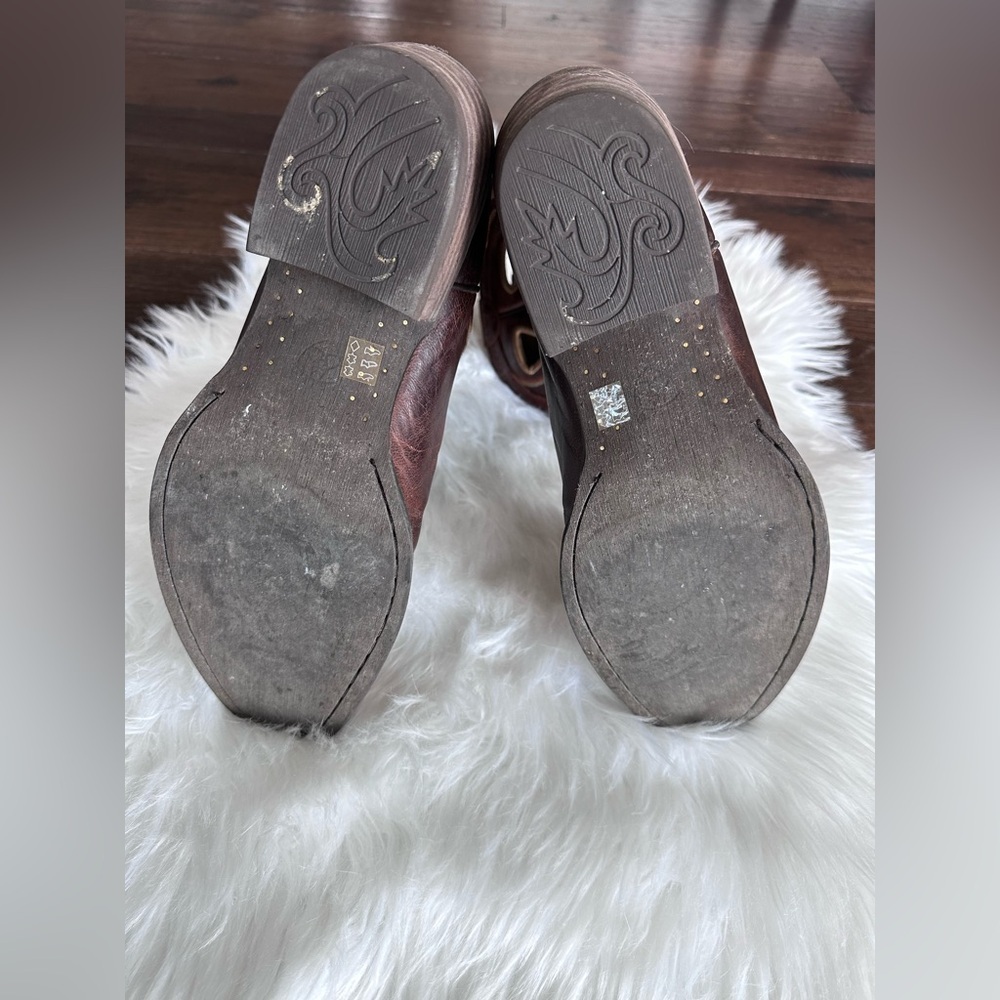 Ariat Boots Rawhide Leather Western Cowboy Groomsman SquareToe #10010953 Mens 13 - Picture 9 of 12